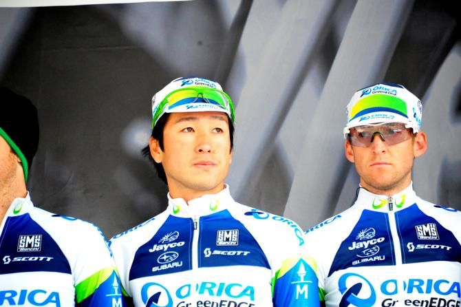 The Orica GreenEDGE team