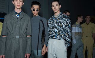 Male models for Kenzo 2016 collection