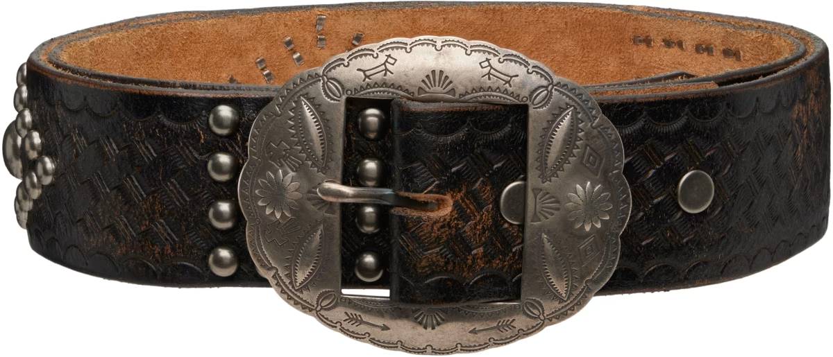 RRL, Studded Leather Belt