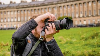 Ellis Reed shooting in Bath, UK with a Canon EOS R