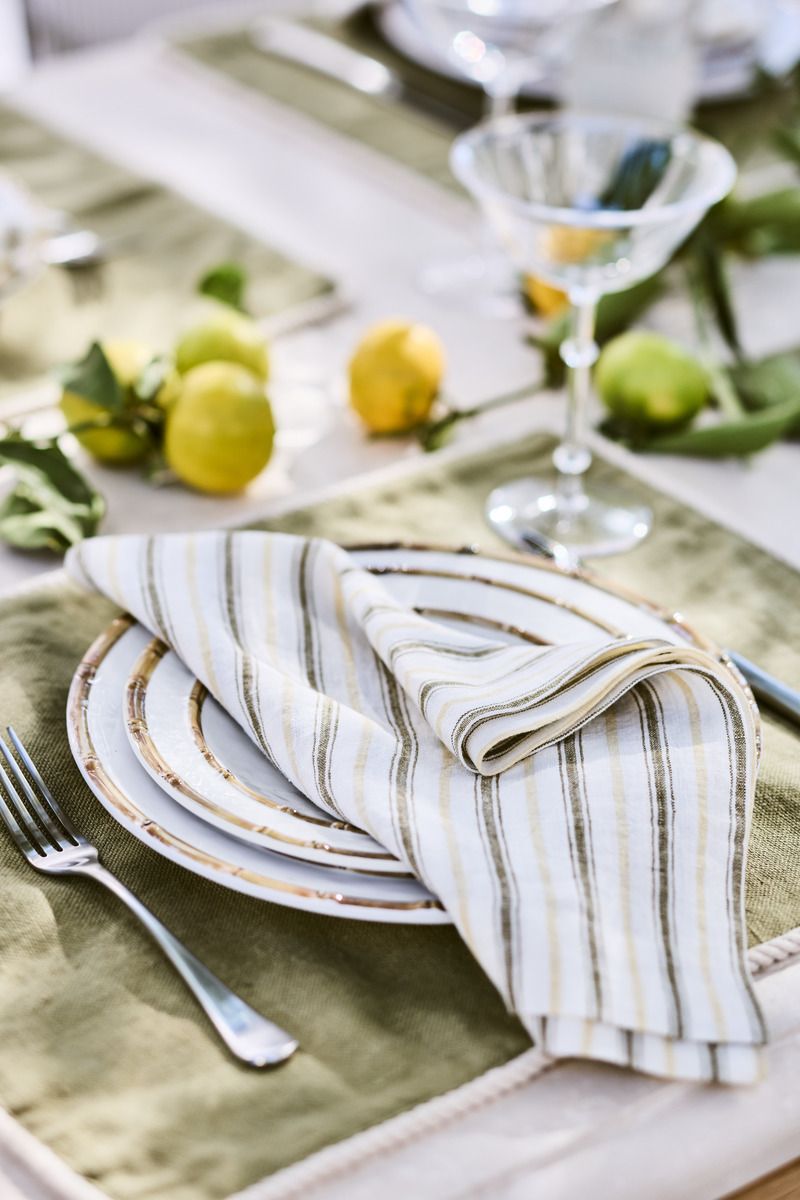 Jake Arnold x Crate &amp; Barrel outdoor tableware
