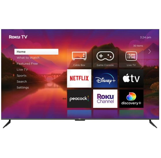 Roku Plus TV on white