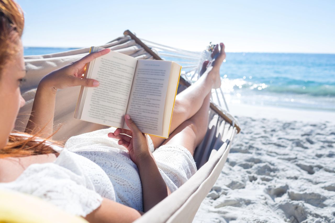 Get your beach read on.