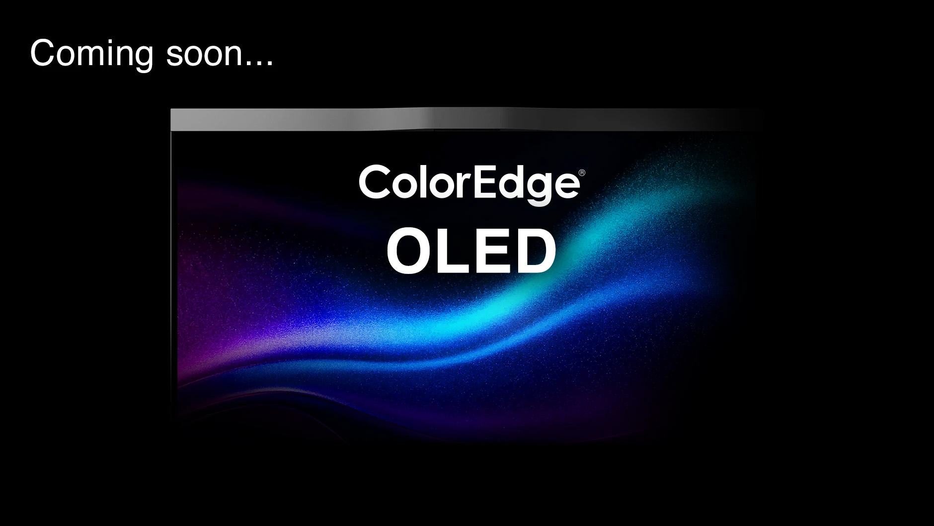 EIZO OLED monitor teaser