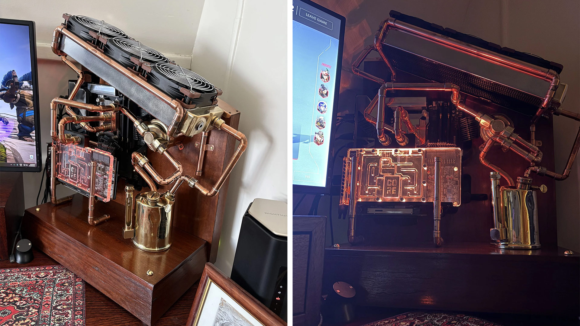 Fully custom copper PC 