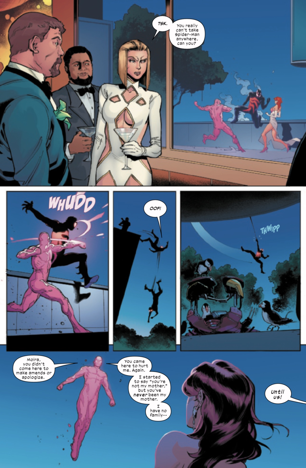 X-Men: La Gala del Fuego Infernal #1 página