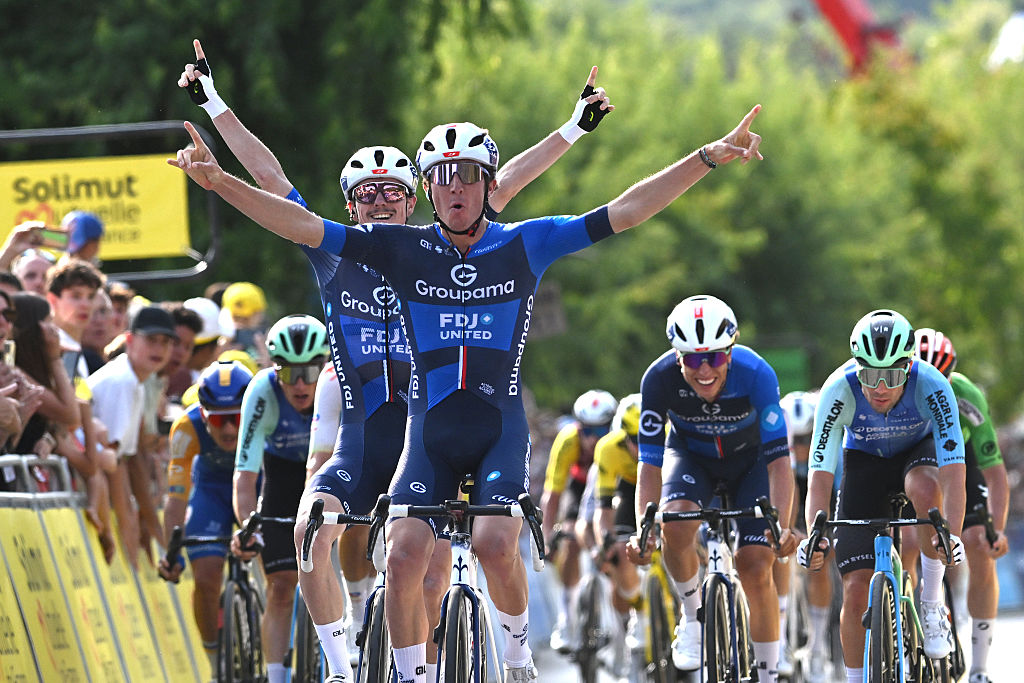 Tour de l'Ain: Groupama-FDJ goes one-two on stage 1 with Tom Donnenwirth earning first pro win