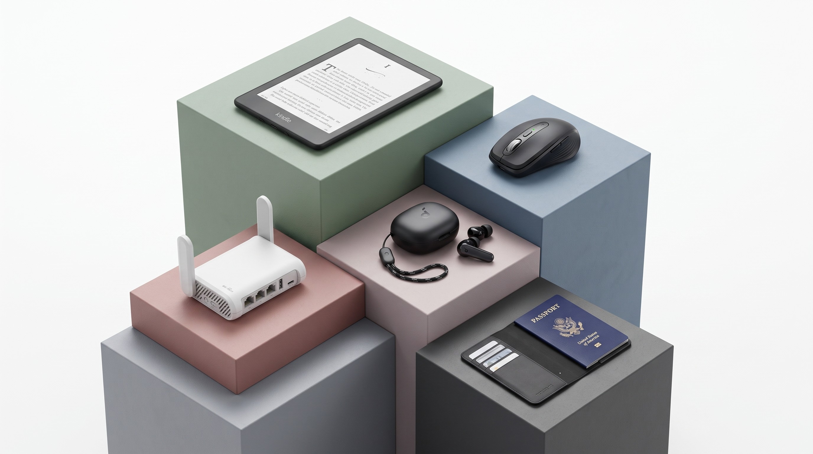 A selection of business travel tech 