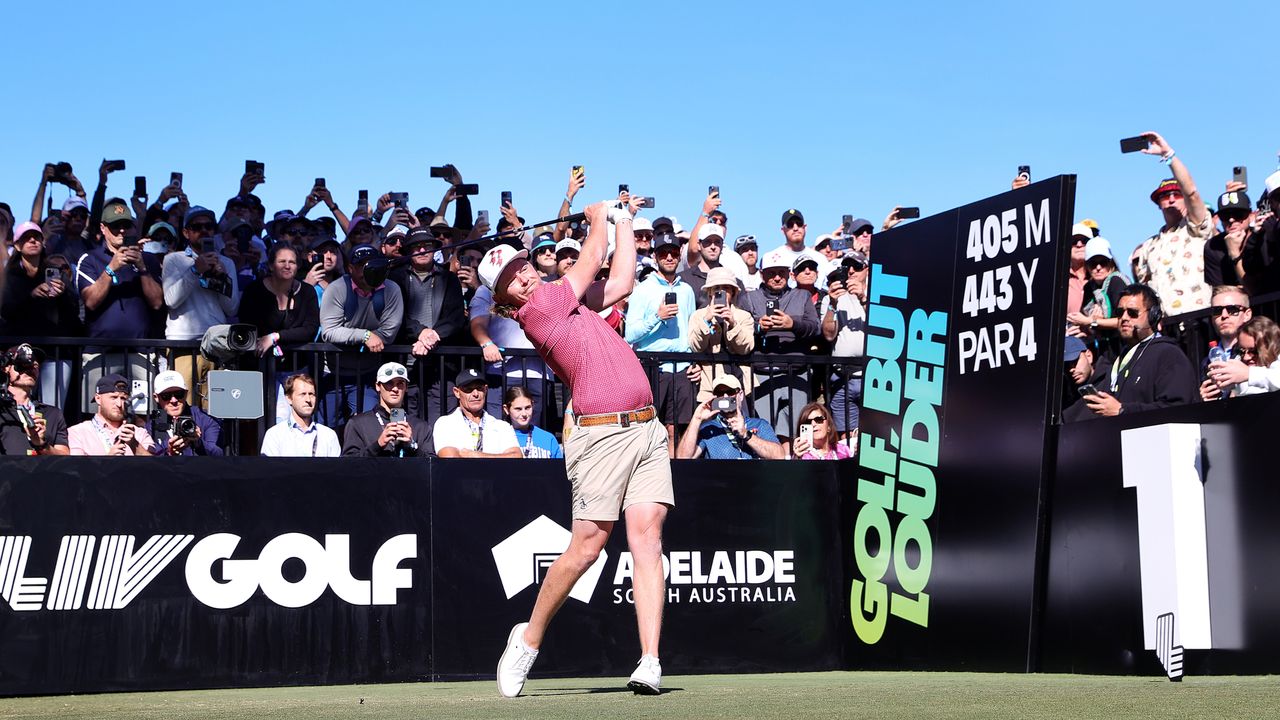 Cameron Smith at LIV Golf Adelaide