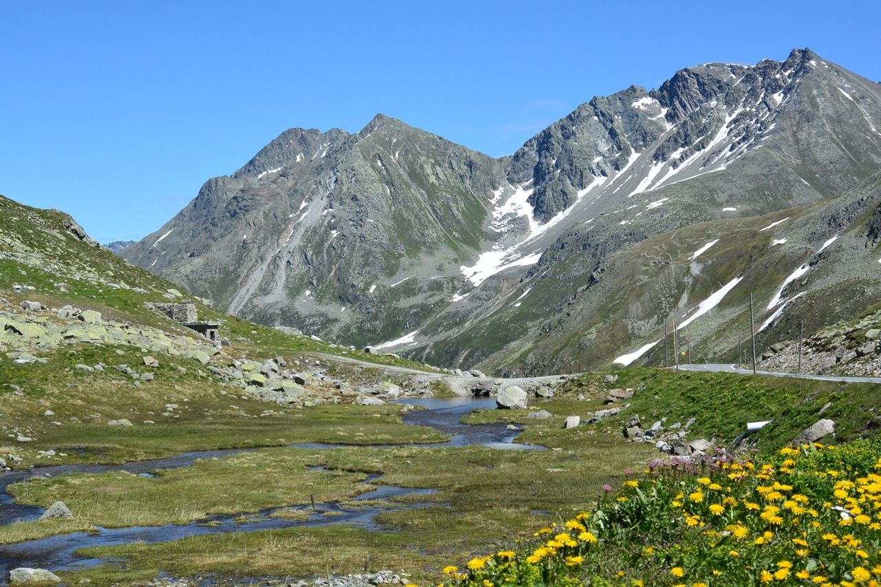 Taking the small back roads and the time to stop for a quick stretch can balance and renew like nothing else. Faluela Pass, Switzerland