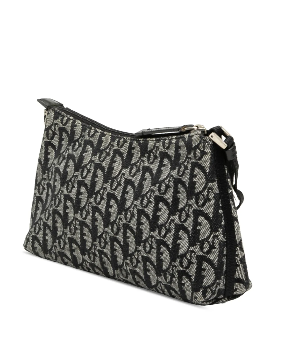 Christian Dior , 2004 Diorissimo Trotter Canvas Pochette shoulder bag