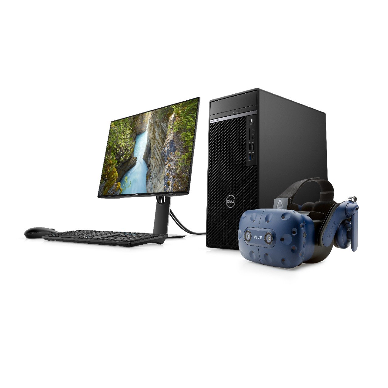 Dell S Optiplex Tower Stands Tall Alongside Small Form Factor And