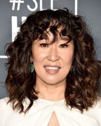 Sandra Oh's Shaggy Cut