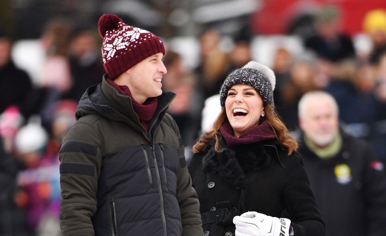 kate middleton hockey game