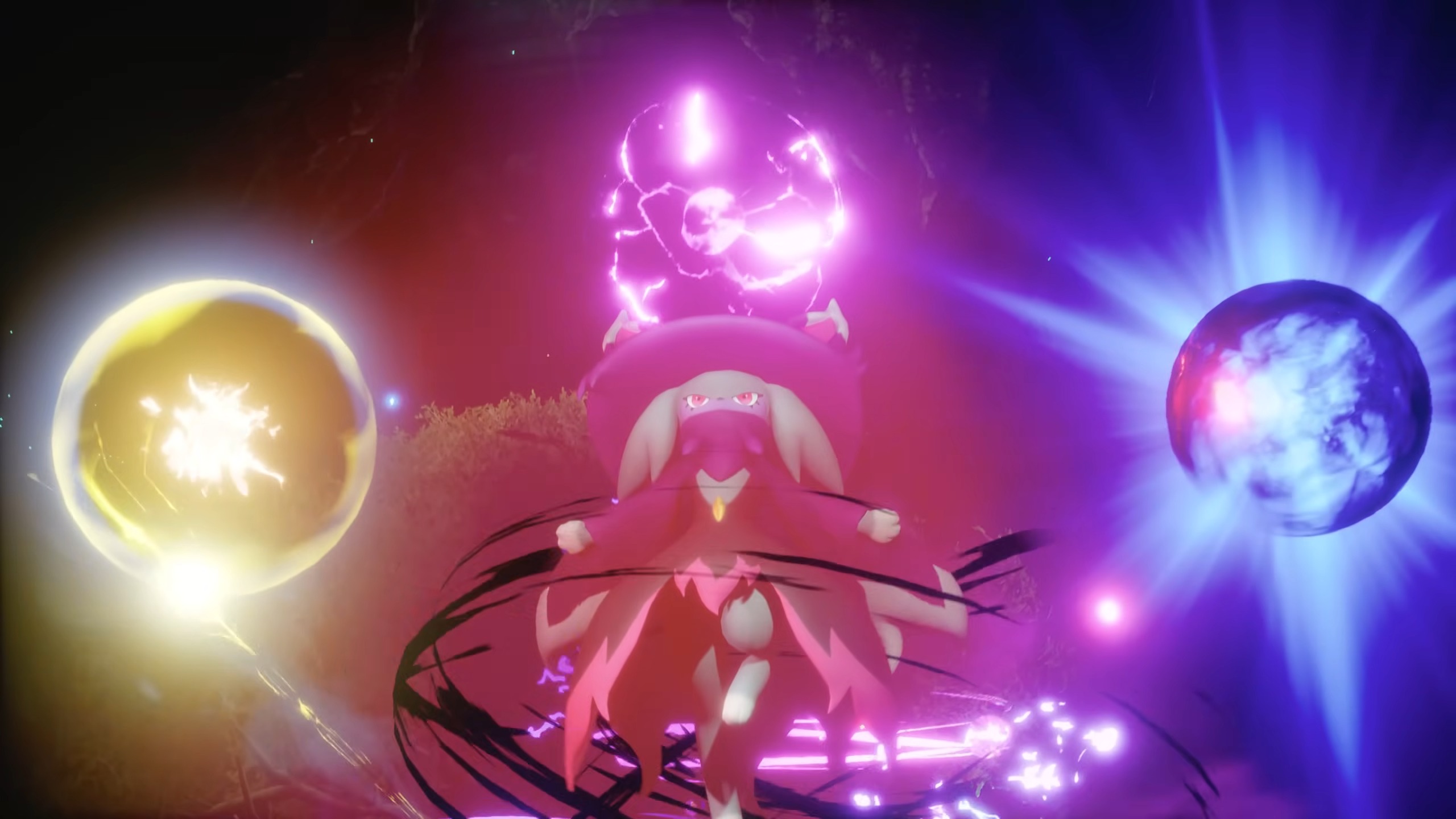 Screengrabs from Palworld 1.0 trailer