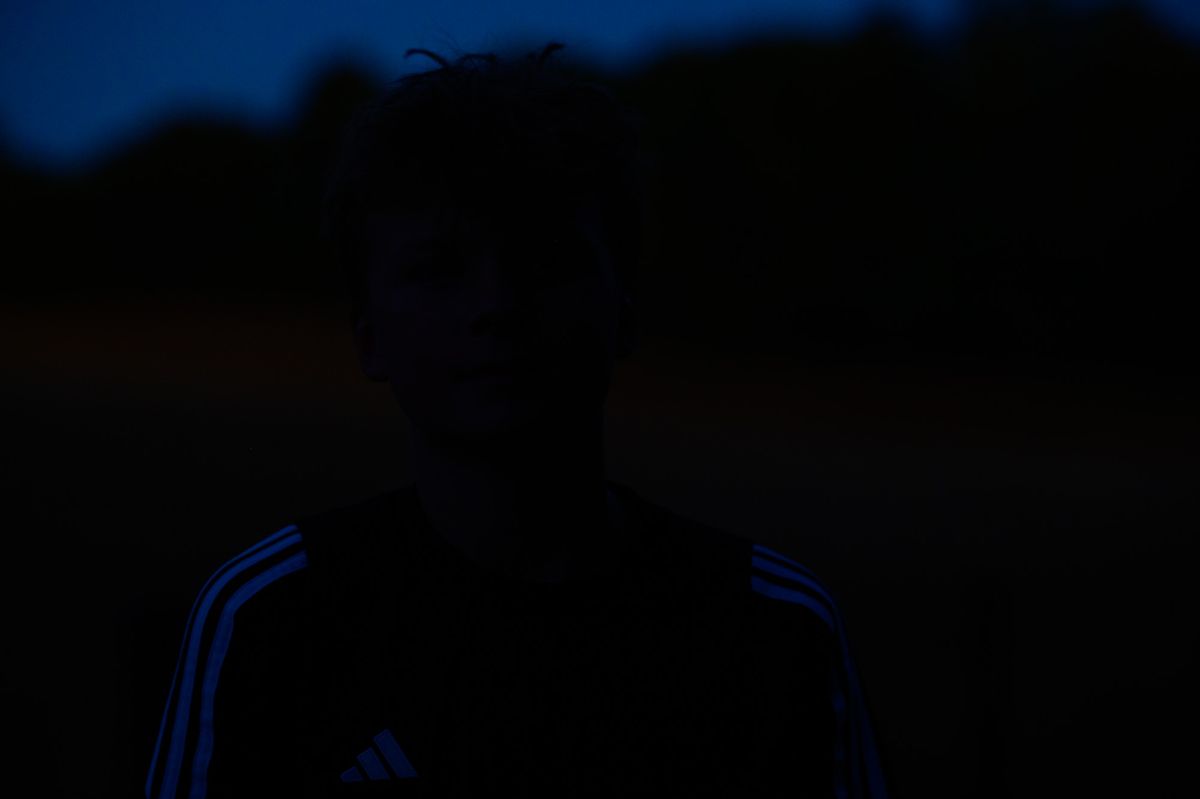 Low light portrait illuminated with the Godox iT32 camera flash