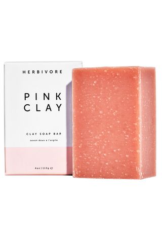 Herbivore Pink Clay Cleansing Bar Soap - plastic free beauty