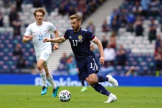 Stuart Armstrong started for Scotland