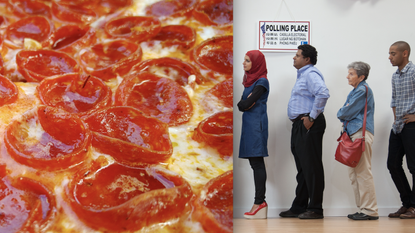 Pizza Hut UK on X: When you're done at the Polling Station, get to the LOLLING Station. Choose your pizza wisely. #VotingMatters #IVoted / X