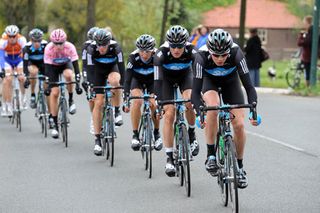 Chris Froome leads Sky, Giro d'Italia 2010, stage 2