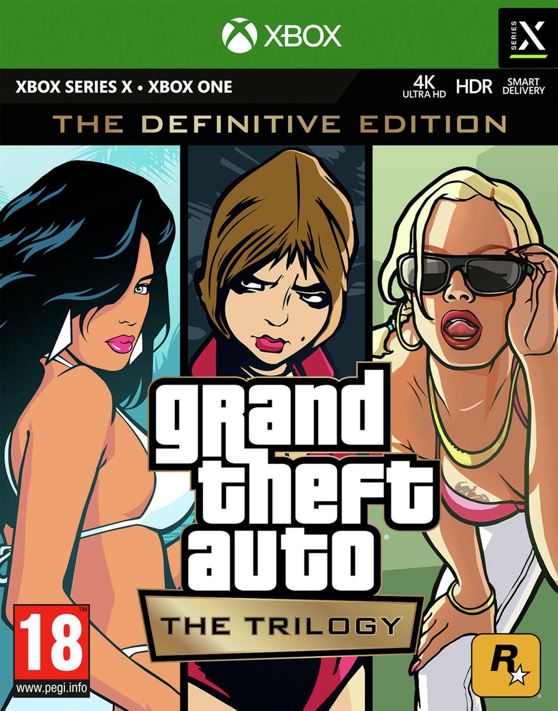 Gta: the Trilogy - the Definitive Edn Xbox One/series X Game