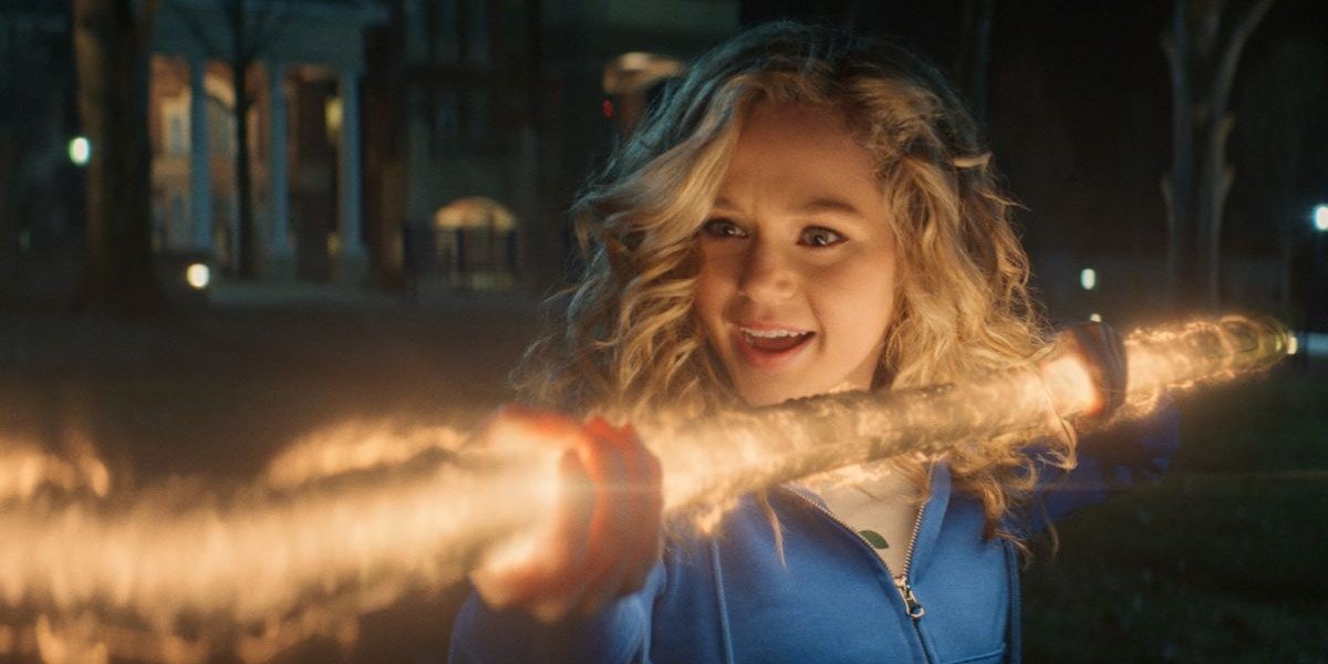 Brec Bassinger as Courtney Whitmore on Stargirl (2020)