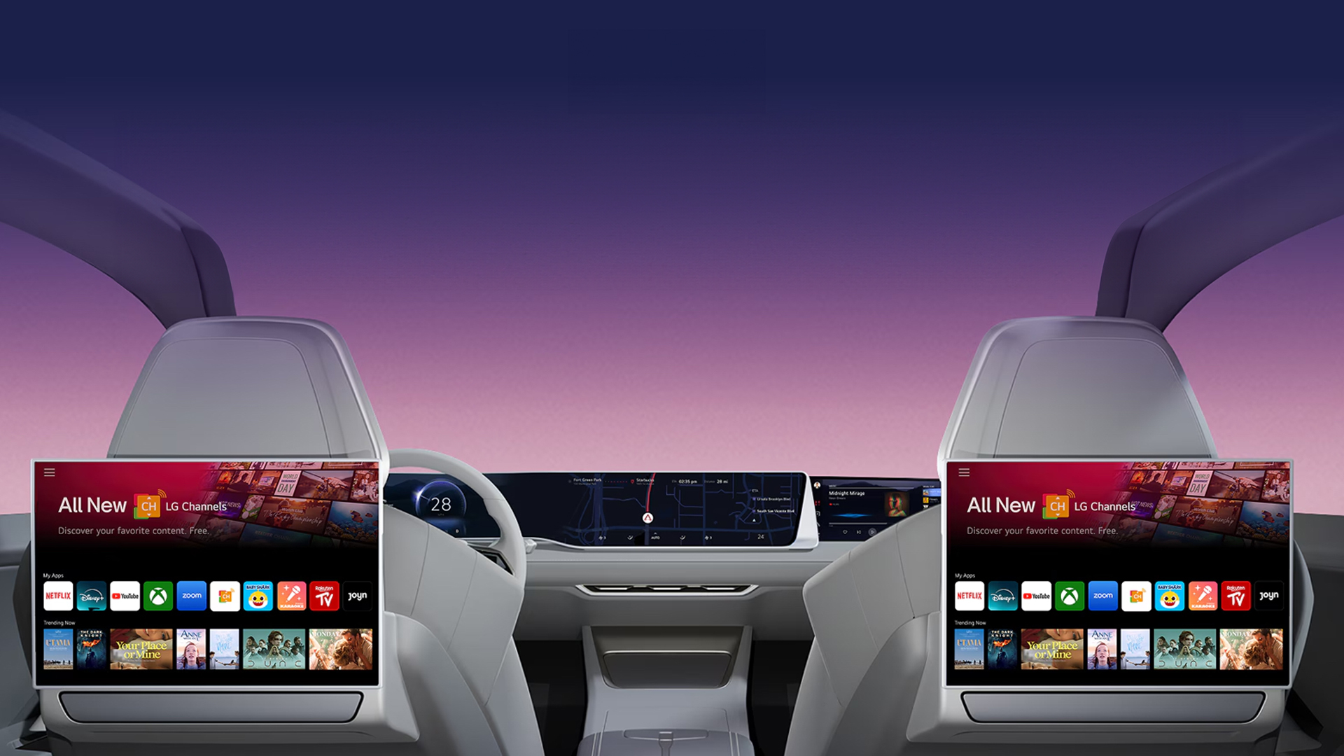 LG brings Xbox to cars – but you'll sadly have to put up with Zoom calls too