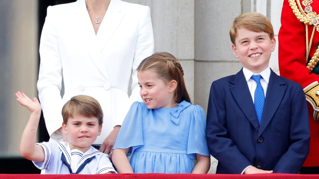 The privilege Princess Lilibet’s never received that Prince George, Charlotte and Louis have. Seen here are the Wales children during the Jubilee weekend