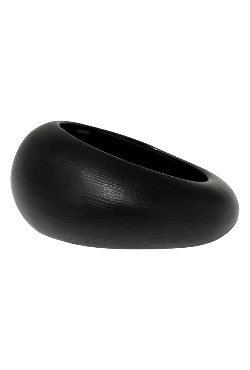 Alexis Bittar Puffy Lucite Tapered Bangle Bracelet