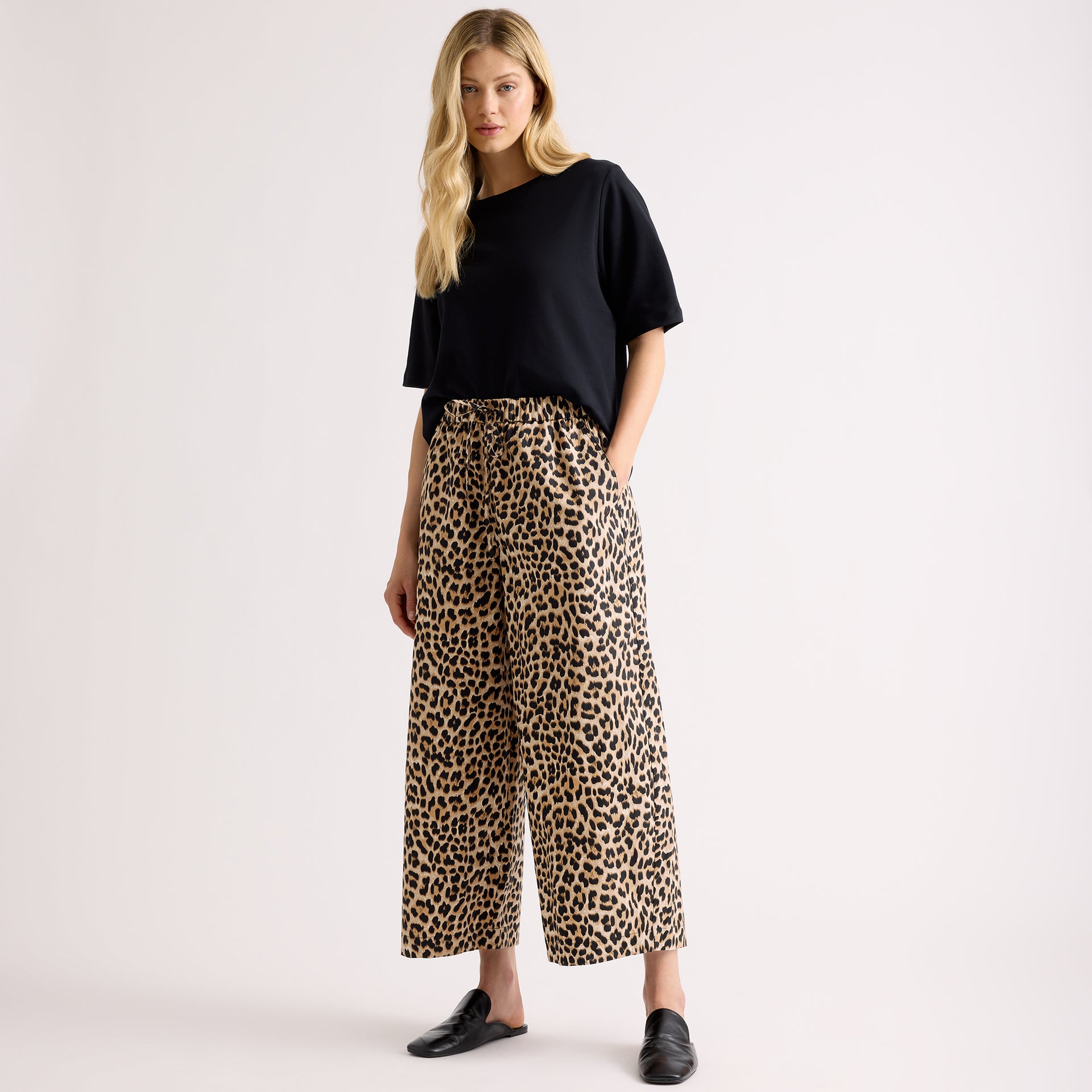 Animal Drawstring Barrel Leg Trouser - Animal / 8