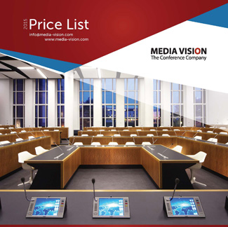 Media Vision Price List Available for TAIDEN Conference Systems