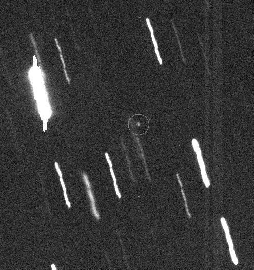 The asteroid Apophis was discovered on June 19, 2004. It will fly within 18,300 miles of Earth on April 13, 2029, but poses little risk of impact.