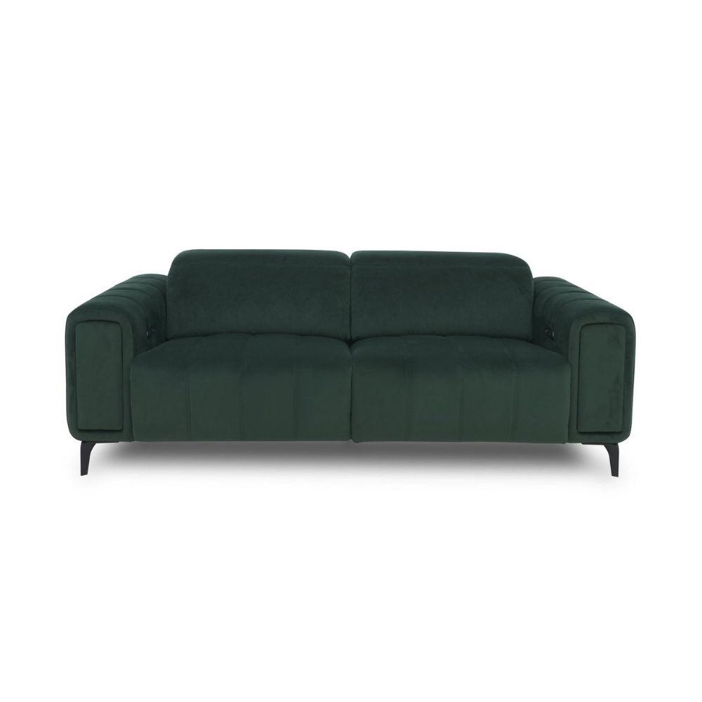 Elphaba Fabric 3 Seater Power Recliner Sofa with Storage Arms