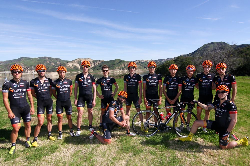 The 2015 Optum men's road team.