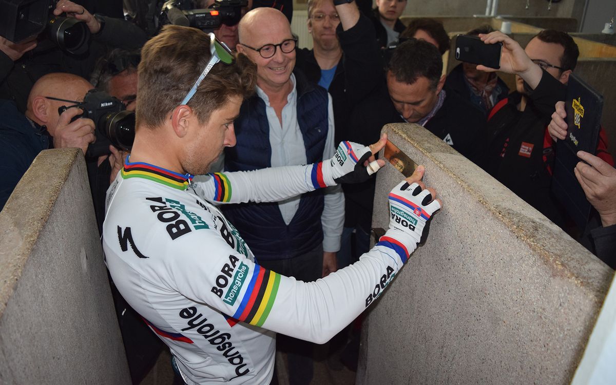 Peter Sagan (Bora-Hansgrohe) adds his name to history