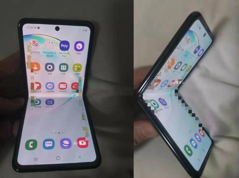 Galaxy Fold 2 Leaked Live Image