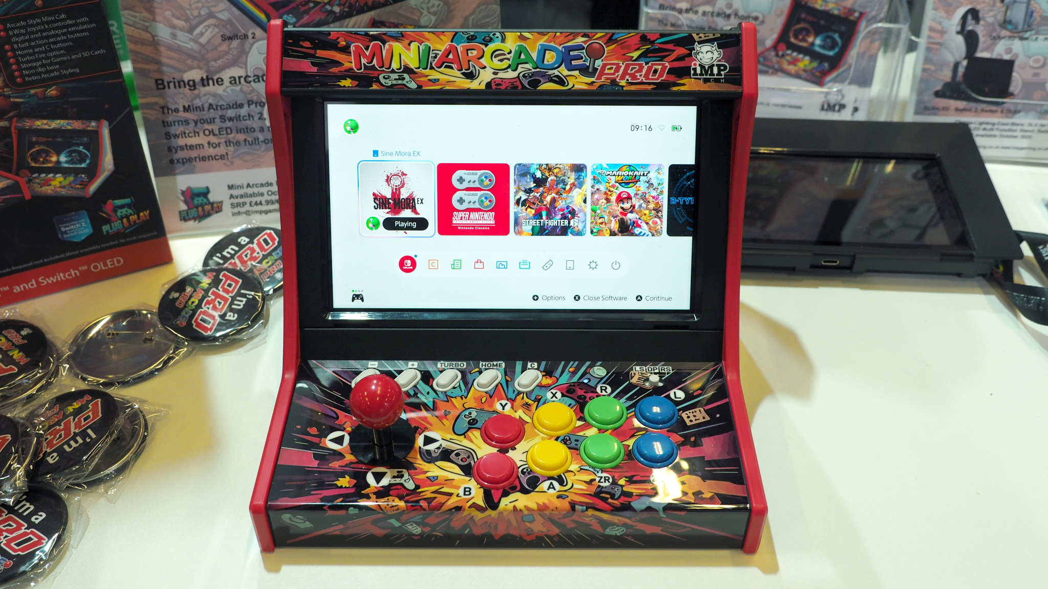iMP Mini Arcade Pro for Nintendo Switch and Switch 2