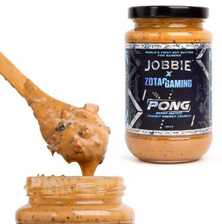 PONG - Berry Matrix Peanut Energy Crunch with spoon
