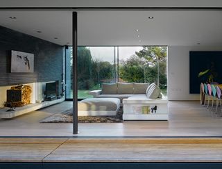 John Pardey Architects Watson House living room