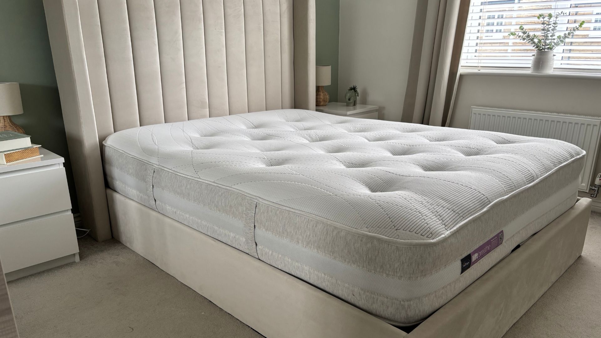 Silentnight LiftBreathe Mattress in Carly's bedroom