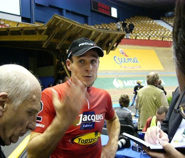 Germany's Robert Bartko explains the dramatic final win in the 2007 Gent Six he pulled off with Belgium's Iljo Keisse