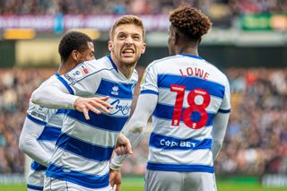 QPR season preview 2023/24 Queens Park Rangers celebrates his goal during the Sky Bet Championship match between Burnley and Queens Park Rangers at Turf Moor, Burnley on Saturday 22nd April 2023.