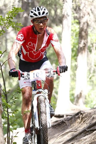 Steven Noble rides the spine in West Coast Trail