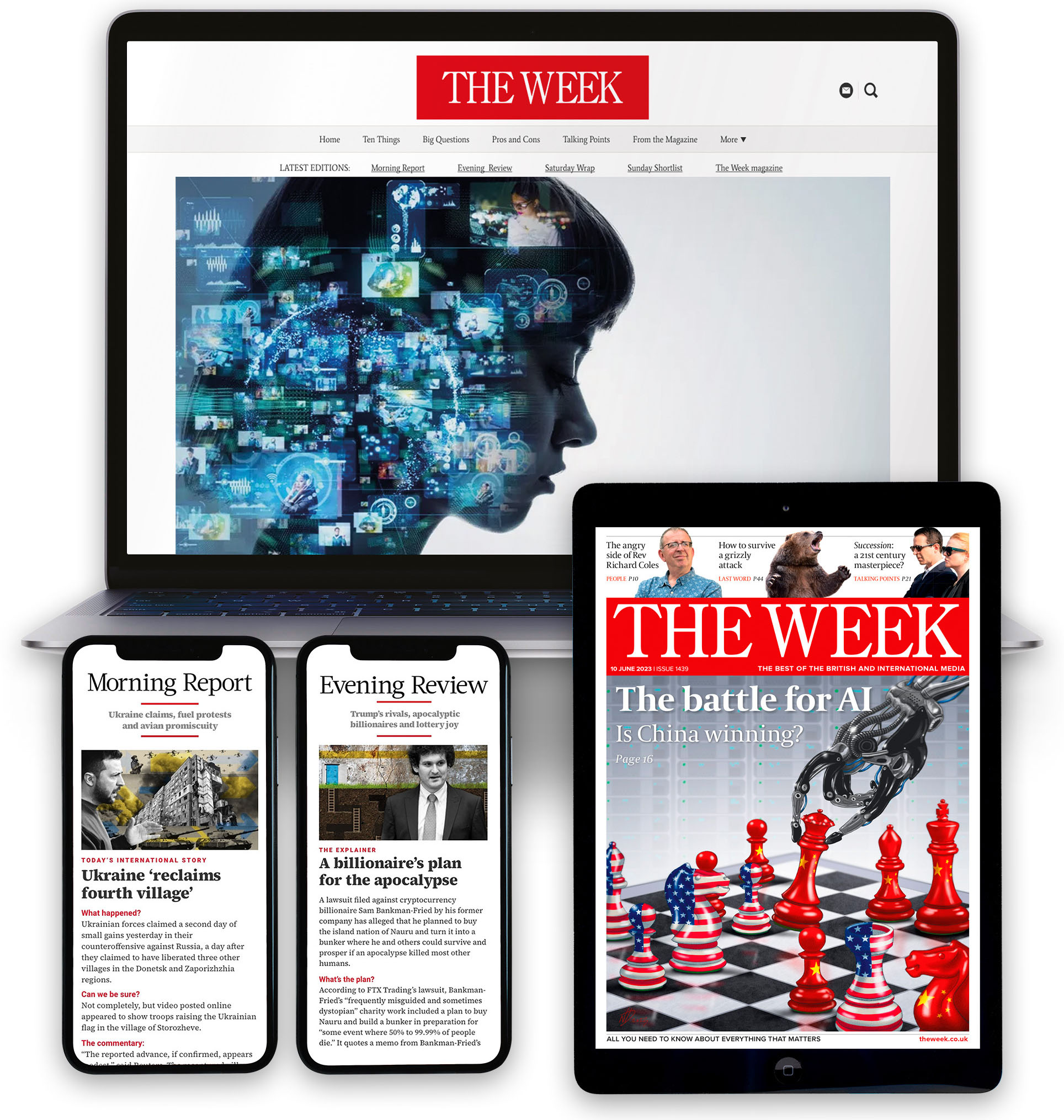 The Week's digital editions