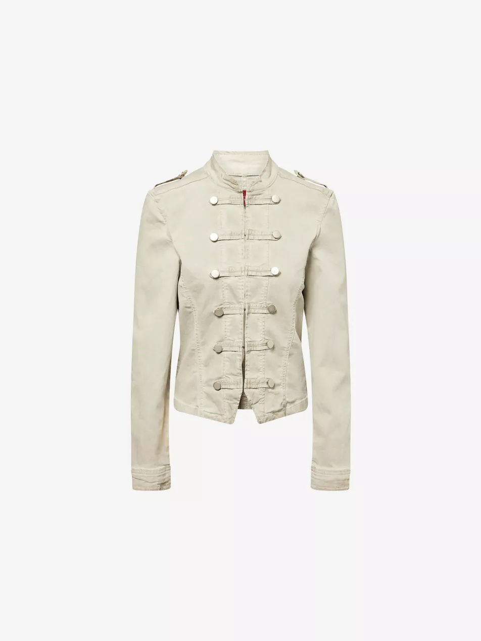 Rebel Stand-Collar Woven Jacket - Xs