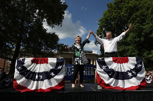 Hillary Clinton and Tim Kaine released their 2015 tax returns on Friday, putting further pressure on Donald Trump to release his.