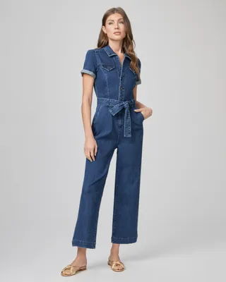 Paige Anessa Short Sleeve Jumpsuit