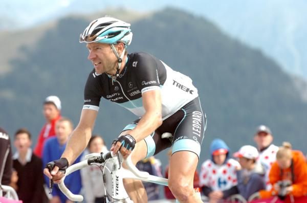 Jens Voigt (Leopard Trek) on his way to the finish