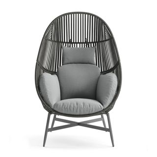 Marks & Spencer grey outdoor egg chair