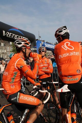 The Euskaltel riders will be working for Samuel Sanchez